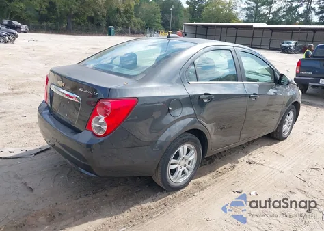 2015 Chevrolet Sonic Lt Auto z USA, uszkodzony, nr VIN 1G1JC5SH7F4169213